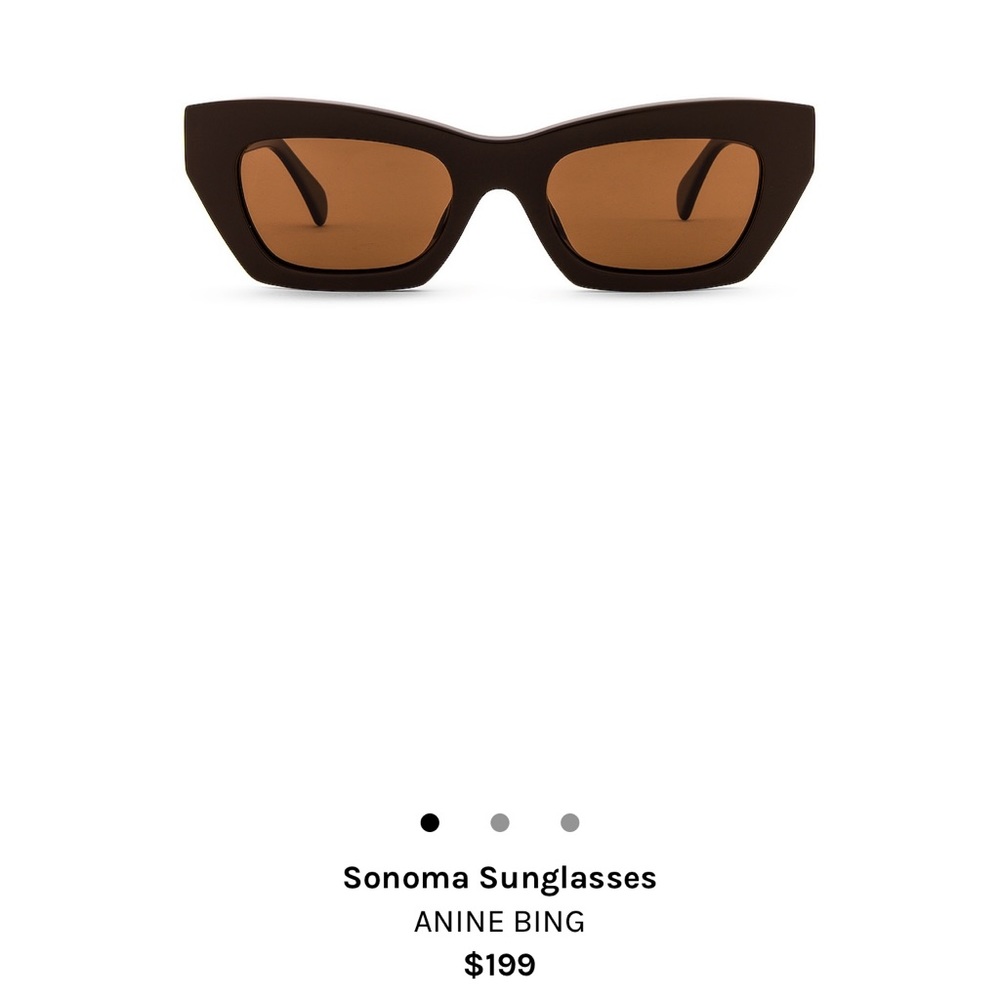 ANINE BING - Sonoma sunglasses - brown